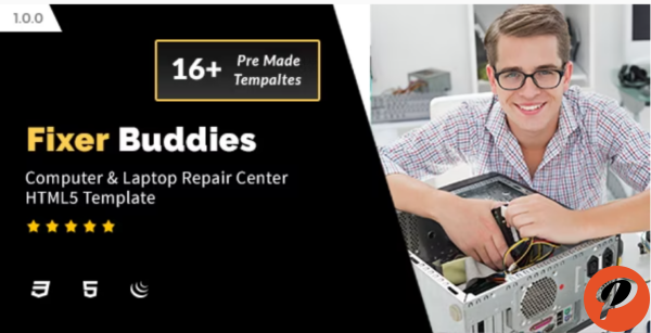 Fixer Buddies Computer Laptop Repair Center HTML5 Template