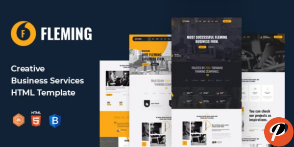 Fleming Creative Business Services HTML Template