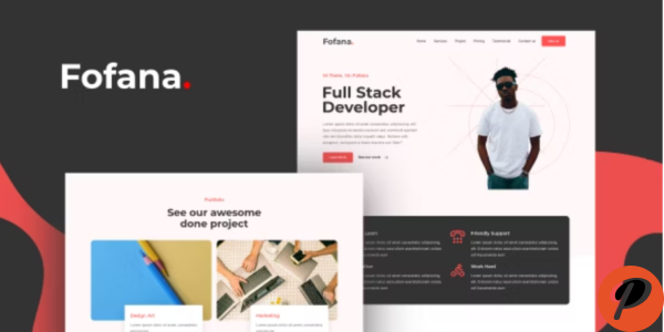 Fofana Personal Portfolio Template