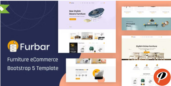 Furbar Furniture eCommerce Bootstrap 5 Template