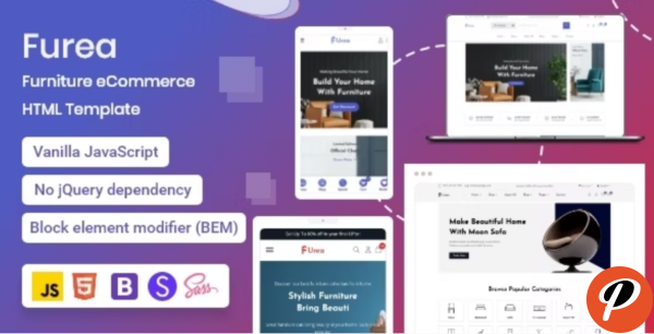 Furea Furniture eCommerce HTML Template