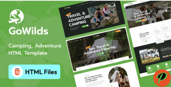 Gowilds Travel Tour Booking HTML Template