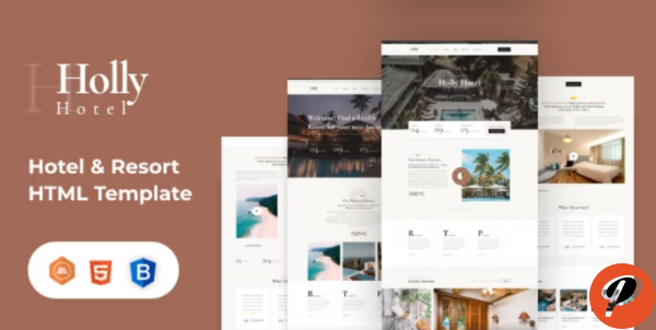 Holly Hotel Resort HTML Template