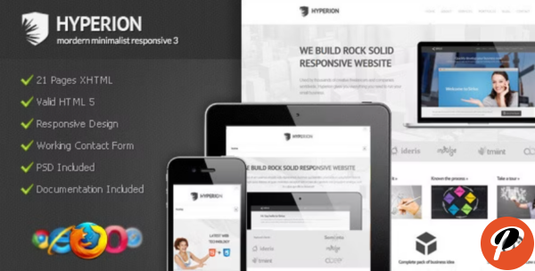 Hyperion Modern Minimalist Responsive 3