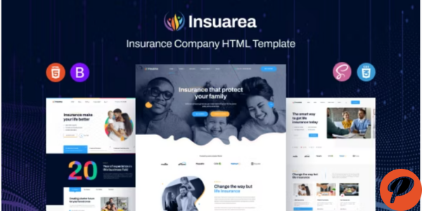 Insuarea Insurance Company HTML5 Template