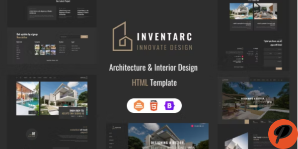 Inventarc Architecture Interior Design HTML Template