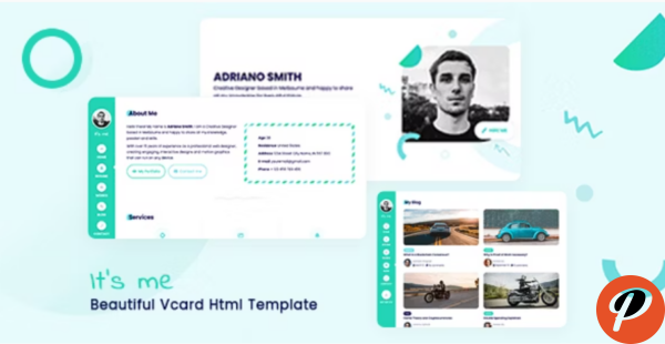 Its me Premium Resume Html Template