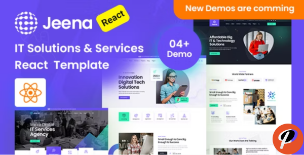 Jeena Technology IT Solutions React Template