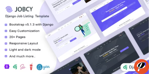 Jobcy Django Job Board Listing Template