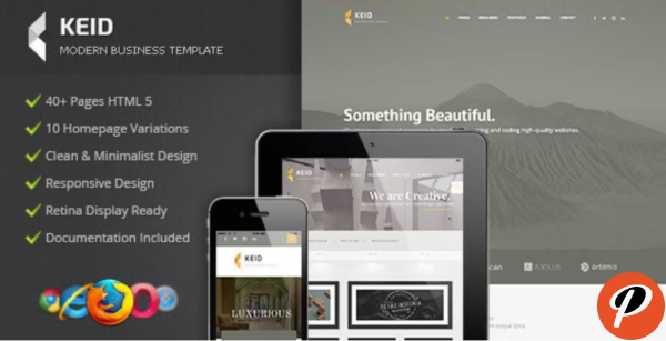 Keid Modern Multipurpose HTML Template