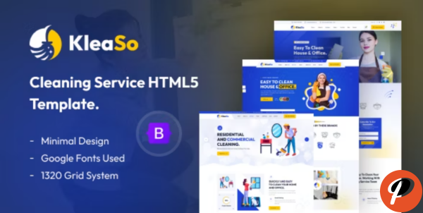 Kleaso – Cleaning Services HTML5 Template