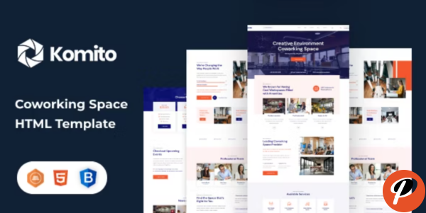 Komito Co Working HTML Template