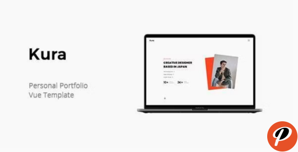 Kura Personal Portfolio Vuejs Template