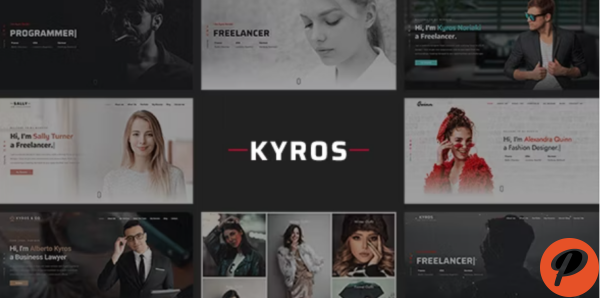 Kyros Personal Portfolio CV Resume Template