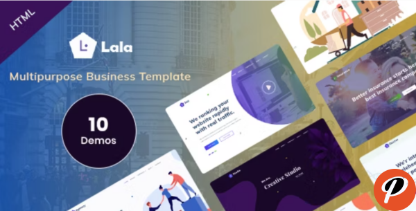 Lala Multipurpose Bootstrap 5 HTML Template