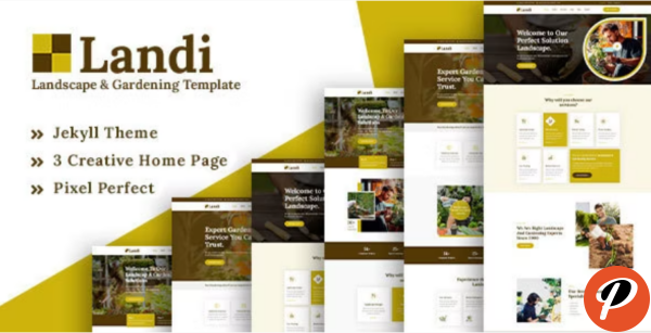 Landi Landscape Gardening Jekyll Theme