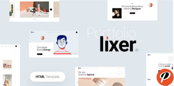 Lixer Creative Portfolio HTML Template