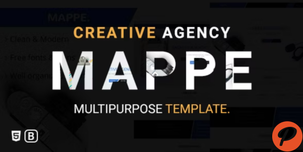 Mappe Creative Agency Bootstrap Html Template