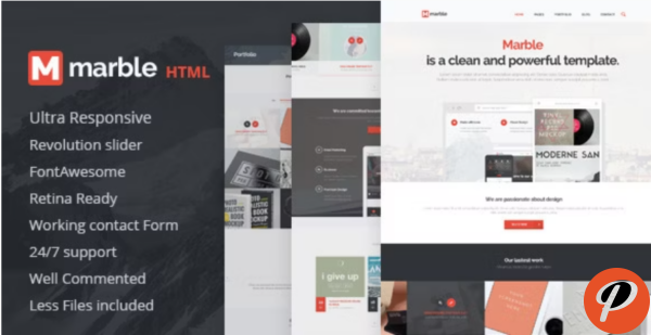 Marble Multipurpose HTML Template