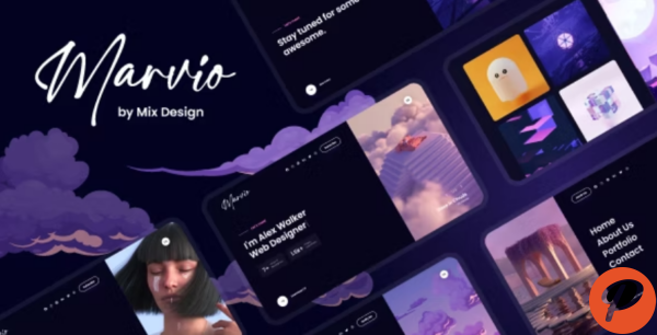 Marvio Coming Soon Portfolio Template