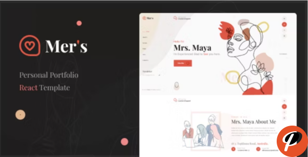 Mers Personal Portfolio React Nextjs Template