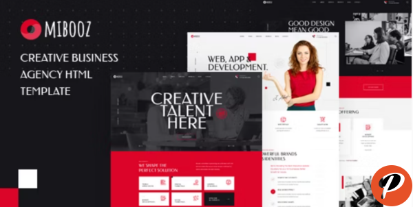 Mibooz Creative Agency HTML Template