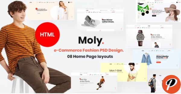 Moly Multipurpose ecommerce HTML5 Template