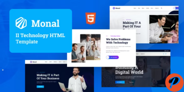 Monal IT service HTML Template