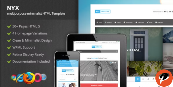 NYX Multipurpose HTML Template