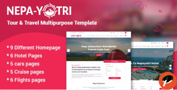 Nepayatri Tour Travel Multipurpose Template