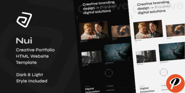 Nui Creative Portfolio Showcase HTML Website Template