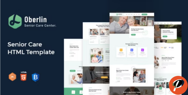 Oberlin Senior Care HTML Template