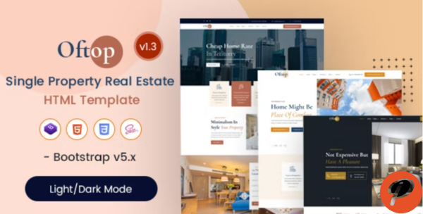 Oftop Single Property HTML Template