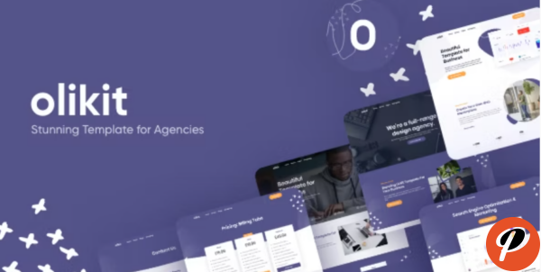 Olikit Creative SaaS Agency Template