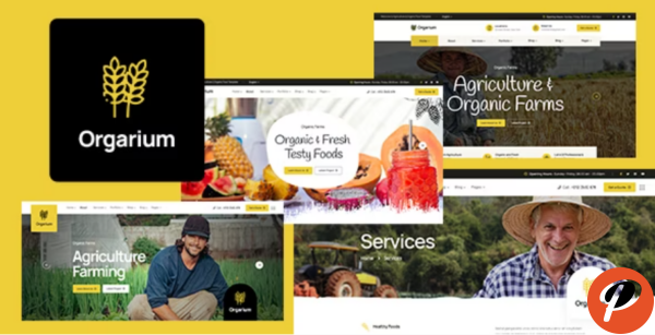 Orgarium Agriculture Farming HTML Template