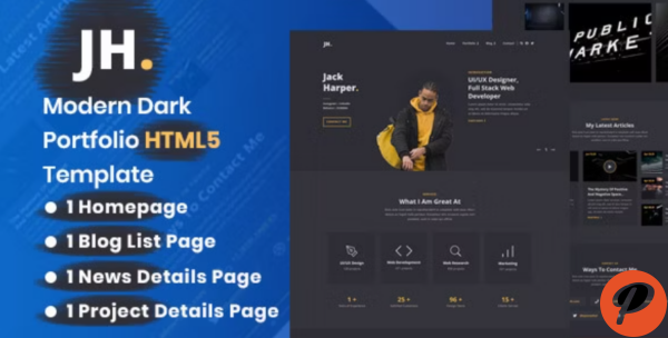 Palun Personal Portfolio HTML Template