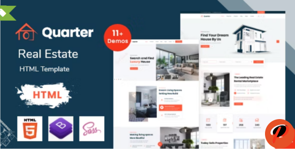 Quarter Real Estate HTML Template