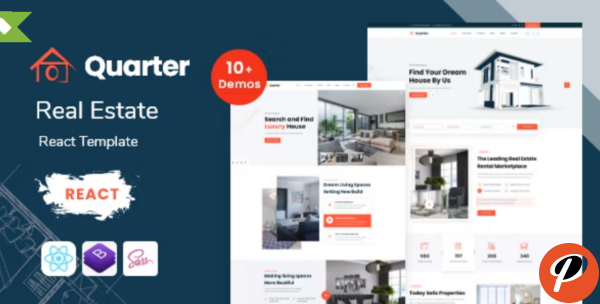 Quarter Real Estate React Template