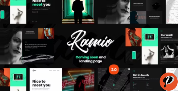 Ramio Clean Coming Soon and Landing Page Template