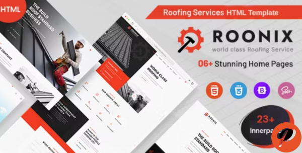 Roonix Roofing Services HTML Template