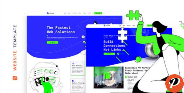 Sitech – SaaS Company Website Template