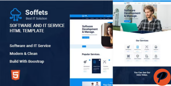 Soffets Software and IT Service HTML Template