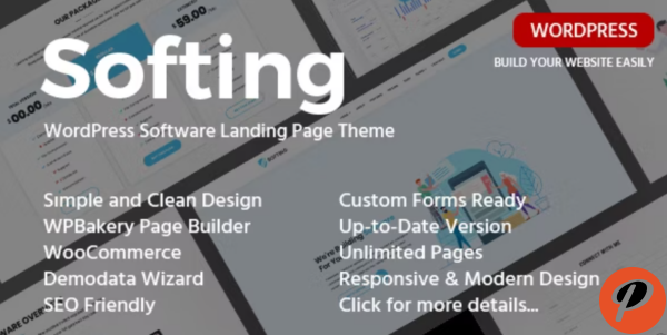 Softing Landing Page WordPress