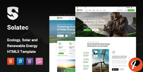 Solatec Ecology Solar Energy HTML5 Template