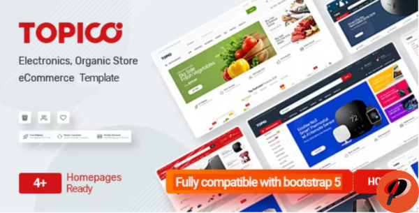 Topico Multipurpose eCommerce HTML5 Template