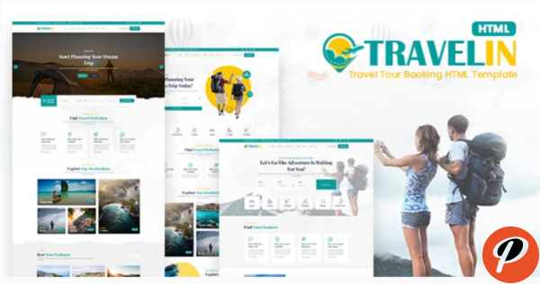 Travelin Travel Tour Booking HTML Templates