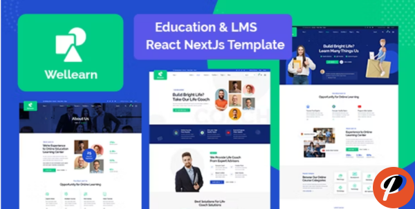 Wellern Coach Online Courses React NextJs Template