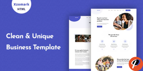 Xzomark – Corporate Business HTML Template 1