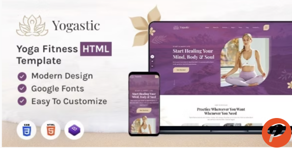 Yogastic Yoga Fitness HTML Template