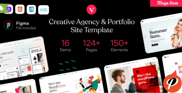 vCamp Creative Agency Portfolio HTML5 Template